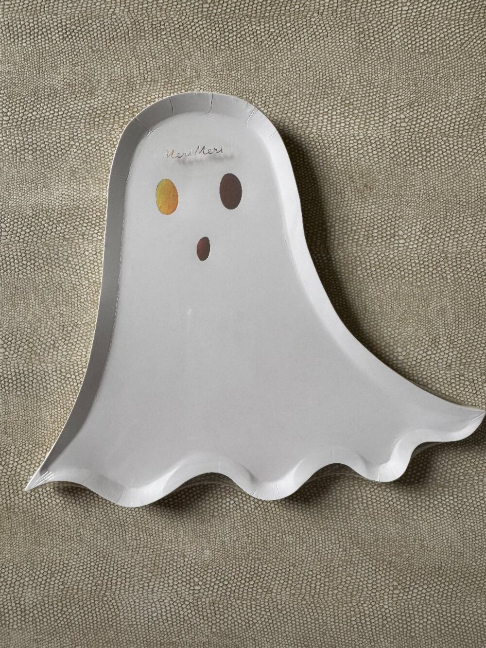 NWT Meri Meri Halloween Ghost Plates Set of 16